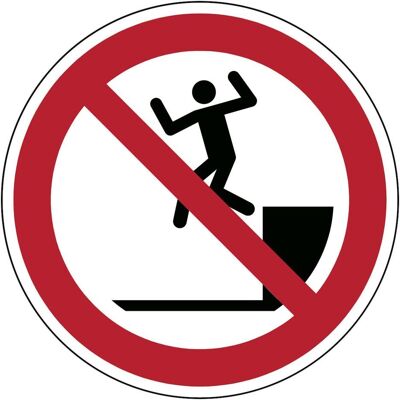 Brady, Sicherheitskennzeichnung, ISO Safety Sign - No jumping Brady, Sicherheitskennzeichnung, ISO Safety Sign - No jumping