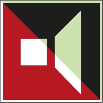 Brady, Sicherheitskennzeichnung, F/X1406/NT-ALU-PHOLUMC-200x200/1-B, Im Dunkeln phosphoreszierendes Sicherheitspiktogramm Brady, Sicherheitskennzeichnung, F/X1406/NT-ALU-PHOLUMC-200x200/1-B, Im Dunkeln phosphoreszierendes Sicherheitspiktogramm