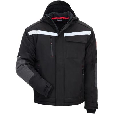 Nitras, Arbeitsjacke, Winter-Softshelljacke Schwarz Motion Tex Plus, Gr.XXL (XXL) Nitras, Arbeitsjacke, Winter-Softshelljacke Schwarz Motion Tex Plus, Gr.XXL (XXL)
