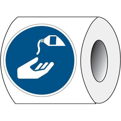 Brady, Sicherheitskennzeichnung, ISO 7010 PIC M022 B-7541 ISO Sicherheitskennzeichnung - Handschutzmittel benutzen Laminie Brady, Sicherheitskennzeichnung, ISO 7010 PIC M022 B-7541 ISO Sicherheitskennzeichnung - Handschutzmittel benutzen Laminie