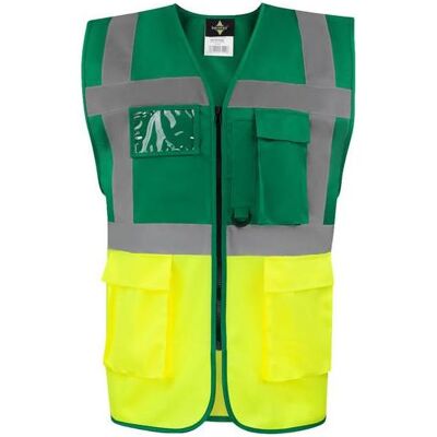 Korntex, Warnweste, Warnweste Multifunktional Hamburg Gelb/Marineblau 360° Sicherheit 4XL EN 17353 KXCMF (4XL) Korntex, Warnweste, Warnweste Multifunktional Hamburg Gelb/Marineblau 360° Sicherheit 4XL EN 17353 KXCMF (4XL)
