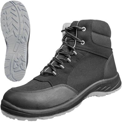 Nitras, Sicherheitsschuhe, SOLID STEP MID, Sicherheitsstiefel, halbhoch, S3S CI FO SR, strapazierfähiges Textil, schwarz (35, 36, 37, 39, 40, 41, 42, 43, 44, 45, 46, 47, 48, 49, 50) Nitras, Sicherheitsschuhe, SOLID STEP MID, Sicherheitsstiefel, halbhoch, S3S CI FO SR, strapazierfähiges Textil, schwarz (35, 36, 37, 39, 40, 41, 42, 43, 44, 45, 46, 47, 48, 49, 50)