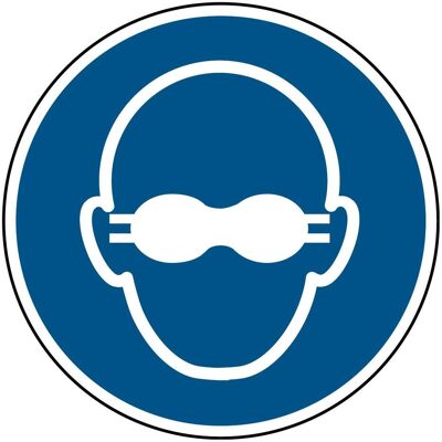 Brady, Sicherheitskennzeichnung, ISO-Sicherheitsschild - Getönte Schutzbrille tragen Brady, Sicherheitskennzeichnung, ISO-Sicherheitsschild - Getönte Schutzbrille tragen