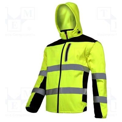 Lahti Pro, Arbeitsjacke, Softshell-Jacke Grösse: M gelb 320g/m2 (M) Lahti Pro, Arbeitsjacke, Softshell-Jacke Grösse: M gelb 320g/m2 (M)
