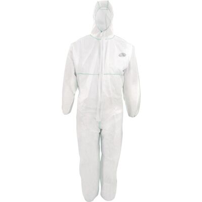 Tecwerk, Schutzanzug + Arbeitsoverall, Schutzoverall CoverTex Grösse XXXL weiss PSA-Kategorie III (3XL, 1x) Tecwerk, Schutzanzug + Arbeitsoverall, Schutzoverall CoverTex Grösse XXXL weiss PSA-Kategorie III (3XL, 1x)