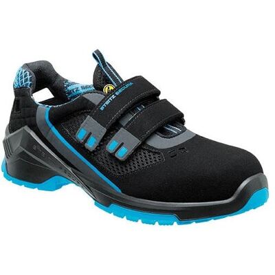 Steitz Secura, Sicherheitsschuhe, Sicherheits-Sandale VD PRO ESD 1000 schwarz/blau S1 Gr.38 NB (S1, 38) Steitz Secura, Sicherheitsschuhe, Sicherheits-Sandale VD PRO ESD 1000 schwarz/blau S1 Gr.38 NB (S1, 38)