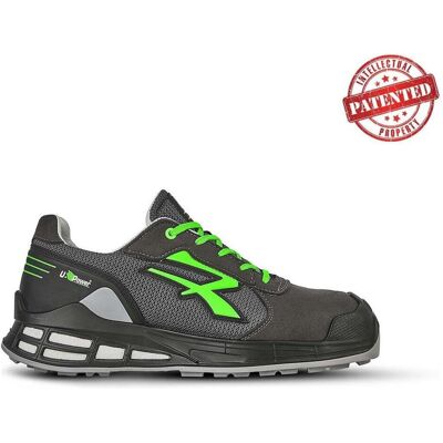 Upower, Sicherheitsschuhe, Schuhe Egon Grau Grün Bass Nummer (S1P, 45) Upower, Sicherheitsschuhe, Schuhe Egon Grau Grün Bass Nummer (S1P, 45)