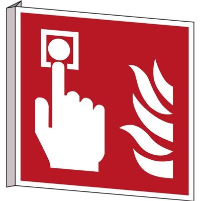 Brady, Sicherheitskennzeichnung, ISO Safety Sign - Fire alarm Brady, Sicherheitskennzeichnung, ISO Safety Sign - Fire alarm