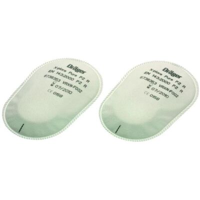 Dräger, Atemschutzmaske, Partikelfilter Bajonett X-plore Pure P2 R (Pack mit 2 St) (P2 R, 2x) Dräger, Atemschutzmaske, Partikelfilter Bajonett X-plore Pure P2 R (Pack mit 2 St) (P2 R, 2x)