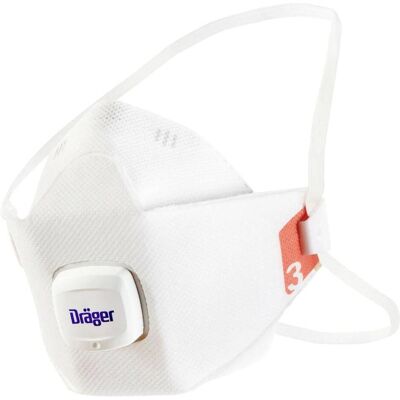 Dräger, Atemschutzmaske, Respirators FFP3 X-plore 1930 V (FFP3, 1x) Dräger, Atemschutzmaske, Respirators FFP3 X-plore 1930 V (FFP3, 1x)