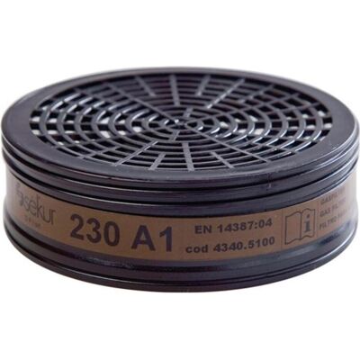 Ekastu Sekur, Zubehör Arbeitsschutz, Gasfilter 230 EN 14387:2004+A1:2008 A1 f.4000370779,4000370780 2 St./Btl.EKASTU (Atemschutzmaske Ersatzfilter) Ekastu Sekur, Zubehör Arbeitsschutz, Gasfilter 230 EN 14387:2004+A1:2008 A1 f.4000370779,4000370780 2 St./Btl.EKASTU (Atemschutzmaske Ersatzfilter)