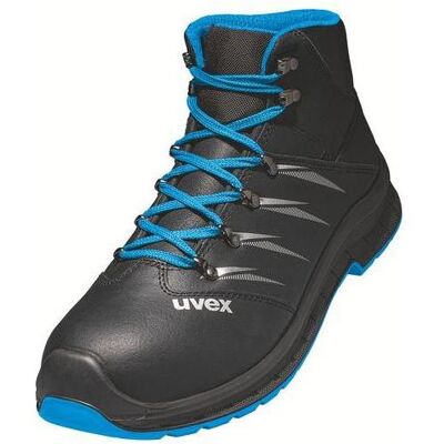 Uvex, Sicherheitsschuhe, Stiefel 6935 schwarz/blau PUR (S1, S3, 35) Uvex, Sicherheitsschuhe, Stiefel 6935 schwarz/blau PUR (S1, S3, 35)