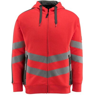 Mascot, Arbeitsjacke, unisex Warnschutz-Langarmshirt Corby rot Grosse M (M) Mascot, Arbeitsjacke, unisex Warnschutz-Langarmshirt Corby rot Grosse M (M)