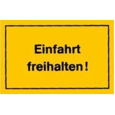 Magni, Sicherheitskennzeichnung, Verbotsschilder Einfahrt freihalten Magni, Sicherheitskennzeichnung, Verbotsschilder Einfahrt freihalten