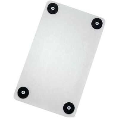Uvex Magnetische Wandhalterung für Spender - Stahl, Poliert - 1 Stück Uvex Magnetische Wandhalterung für Spender - Stahl, Poliert - 1 Stück