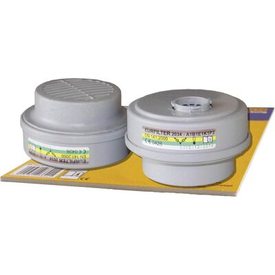 Upixx, Atemschutzmaske, Eurfilter ETNA 26246 Filterkla (ABEK1P3, 2x) Upixx, Atemschutzmaske, Eurfilter ETNA 26246 Filterkla (ABEK1P3, 2x)