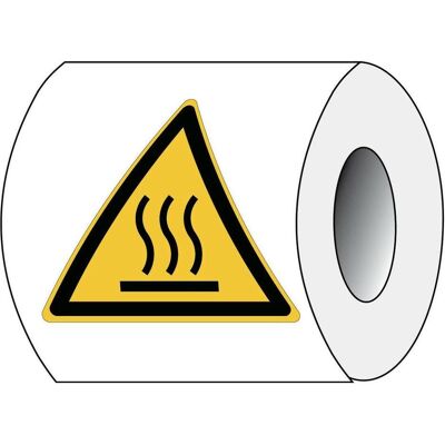 Brady, Sicherheitskennzeichnung, ISO 7010 PIC W017 B-7541 ISO Sicherheitskennzeichnung - Warnung vor heisser Oberfläche Lam Brady, Sicherheitskennzeichnung, ISO 7010 PIC W017 B-7541 ISO Sicherheitskennzeichnung - Warnung vor heisser Oberfläche Lam