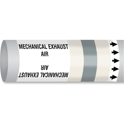 Brady, Sicherheitskennzeichnung, B-7541, ISO 14726 IMO Rohrmarkierer - Mechanical exhaust air (Luft, die mit mechanischer Hil Brady, Sicherheitskennzeichnung, B-7541, ISO 14726 IMO Rohrmarkierer - Mechanical exhaust air (Luft, die mit mechanischer Hil