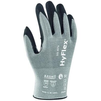 Ansell, Schutzhandschuhe, Schutzhandschuhe HyFlex 11-571, Grösse 11 (11) Ansell, Schutzhandschuhe, Schutzhandschuhe HyFlex 11-571, Grösse 11 (11)