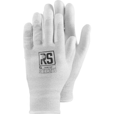 RS, Schutzhandschuhe, Strickhandschuhe Rand Esd, Gre 10, wei (10) RS, Schutzhandschuhe, Strickhandschuhe Rand Esd, Gre 10, wei (10)