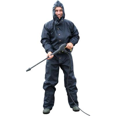 Kerbl, Arbeitshose, Wasch- und Reinigungsoverall mit Kapuze, Grösse XXL (XXL) Kerbl, Arbeitshose, Wasch- und Reinigungsoverall mit Kapuze, Grösse XXL (XXL)