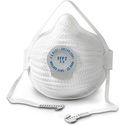 Moldex, Atemschutzmaske, Atemschutzmaske AIR 310501 FFP2 / V NR D mit Ausatemventil (FFP2, 10x) Moldex, Atemschutzmaske, Atemschutzmaske AIR 310501 FFP2 / V NR D mit Ausatemventil (FFP2, 10x)