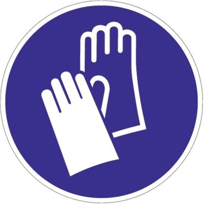 HP Autozubehör, Sicherheitskennzeichnung, Gebotszeichen ASR A1.3/DIN EN ISO 7010 Handschutz benutzen Folie HP Autozubehör, Sicherheitskennzeichnung, Gebotszeichen ASR A1.3/DIN EN ISO 7010 Handschutz benutzen Folie