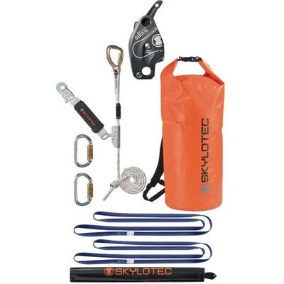 Skylotec, Absturzsicherung, Auffang-Set ROOFWORXX KIT 20 EN353-2:2002 EN:354:2010 EN566:2017 12-tlg. (Auffanggerät) Skylotec, Absturzsicherung, Auffang-Set ROOFWORXX KIT 20 EN353-2:2002 EN:354:2010 EN566:2017 12-tlg. (Auffanggerät)