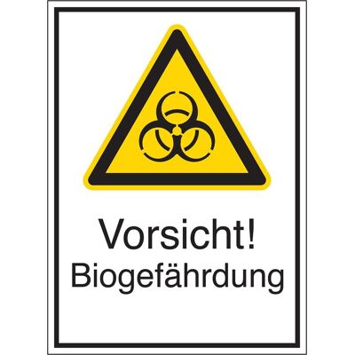 Brady, Sicherheitskennzeichnung, STD-743-262X371-B-7527, Warnschilder - Vorsicht! Biogefährdung Brady, Sicherheitskennzeichnung, STD-743-262X371-B-7527, Warnschilder - Vorsicht! Biogefährdung