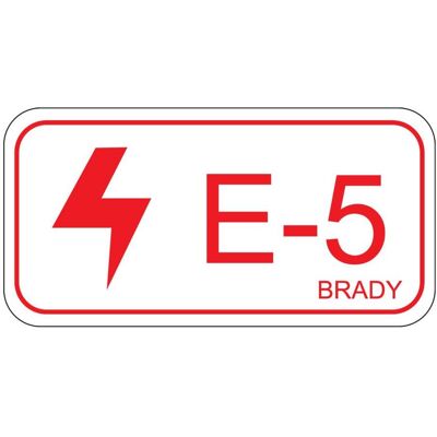 Brady, Sicherheitskennzeichnung, Energy Source Label - Brady, Sicherheitskennzeichnung, Energy Source Label -