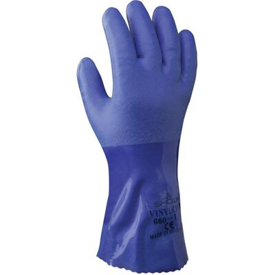 Showa, Schutzhandschuhe, 660 PVC Gauntlet, 8 (8, M) Showa, Schutzhandschuhe, 660 PVC Gauntlet, 8 (8, M)