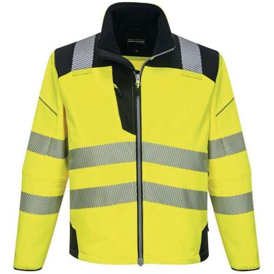 Portwest, Arbeitsjacke, Warnschutz- Softshelljacke gelb XXL (XXL) Portwest, Arbeitsjacke, Warnschutz- Softshelljacke gelb XXL (XXL)