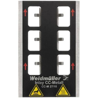 Weidmüller, Sicherheitskennzeichnung, Klemmenmarkierung si RM=18mm unbedr 1341040000 Weidmüller, Sicherheitskennzeichnung, Klemmenmarkierung si RM=18mm unbedr 1341040000