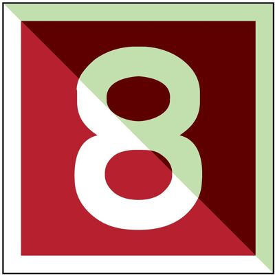 Brady, Sicherheitskennzeichnung, IMO-Nummer 8 Brady, Sicherheitskennzeichnung, IMO-Nummer 8