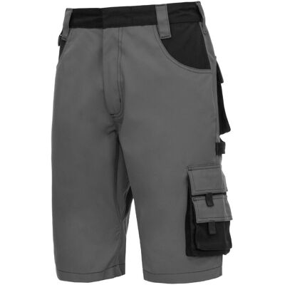 Nitras, Arbeitshose, MOTION TEX PLUS, kurze Arbeitshose, grau / schwarz (Farbcode: 1210), 280 g/qm, atmungsaktives (42, 43, 44, 45, 46, 47, 48, 49, 50, 51, 52, 53, 54, 55, 56, 57, 58, 59, 60, 61, 62, 63, 64, 65, 66, 68) Nitras, Arbeitshose, MOTION TEX PLUS, kurze Arbeitshose, grau / schwarz (Farbcode: 1210), 280 g/qm, atmungsaktives (42, 43, 44, 45, 46, 47, 48, 49, 50, 51, 52, 53, 54, 55, 56, 57, 58, 59, 60, 61, 62, 63, 64, 65, 66, 68)