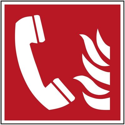 Brady, Sicherheitskennzeichnung, ISO-Sicherheitsschild - Brandmeldetelefon Brady, Sicherheitskennzeichnung, ISO-Sicherheitsschild - Brandmeldetelefon