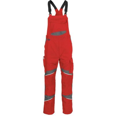 Kübler, Arbeitshose, Latzhose ACTIVIQ cotton+ mittelrot/anthrazit Form 3450 Grösse 118 (110) Kübler, Arbeitshose, Latzhose ACTIVIQ cotton+ mittelrot/anthrazit Form 3450 Grösse 118 (110)