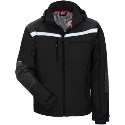 Nitras, Arbeitsjacke, Softshelljacke Schwarz Motion Tex Plus, Gr.4XL (5XL) Nitras, Arbeitsjacke, Softshelljacke Schwarz Motion Tex Plus, Gr.4XL (5XL)