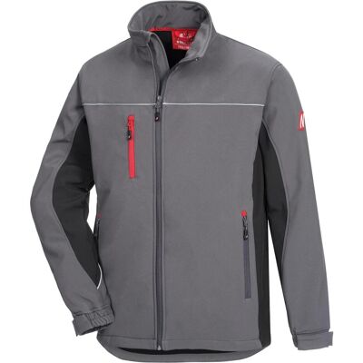 Nitras, Arbeitsjacke, 433.06 Softshelljacke "Falcon" Grösse XXL, grau/schwarz (XXL) Nitras, Arbeitsjacke, 433.06 Softshelljacke "Falcon" Grösse XXL, grau/schwarz (XXL)
