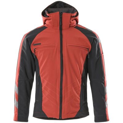 Mascot, Arbeitsjacke, Herren Softshelljacke "DARMSTADT" Unique rot, schwarz Grösse L (L) Mascot, Arbeitsjacke, Herren Softshelljacke "DARMSTADT" Unique rot, schwarz Grösse L (L)