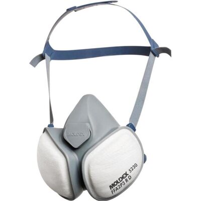 Moldex, Atemschutzmaske, halvmaske 5230 01 A2P3 R D Compact Mask (A2P3, 1x) Moldex, Atemschutzmaske, halvmaske 5230 01 A2P3 R D Compact Mask (A2P3, 1x)
