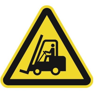 HP Autozubehör, Sicherheitskennzeichnung, Warnzeichen ASR A1.3/DIN EN ISO 7010 200 mm Warnung vor Flurförderzeugen Kunststoff HP Autozubehör, Sicherheitskennzeichnung, Warnzeichen ASR A1.3/DIN EN ISO 7010 200 mm Warnung vor Flurförderzeugen Kunststoff