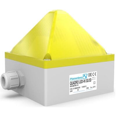 Pfannenberg, Personenschutz, QUADRO LED-HI-3G/3D HV YEDauerleuchten 21108643009 Pfannenberg, Personenschutz, QUADRO LED-HI-3G/3D HV YEDauerleuchten 21108643009