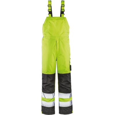 BIG Arbeitsschutz, Arbeitshose, Warn-Winter-Wetterschutz-Latzh leuchtgelb/grau,Gr.L (L) BIG Arbeitsschutz, Arbeitshose, Warn-Winter-Wetterschutz-Latzh leuchtgelb/grau,Gr.L (L)