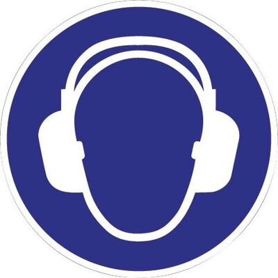 HP Autozubehör, Sicherheitskennzeichnung, Gebotszeichen ASR A1.3/DIN EN ISO 7010 Gehörschutz benutzen Folie HP Autozubehör, Sicherheitskennzeichnung, Gebotszeichen ASR A1.3/DIN EN ISO 7010 Gehörschutz benutzen Folie