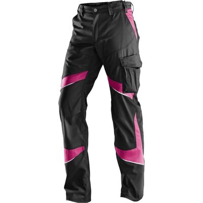 Kübler, Arbeitshose, Activiq Damenhose, schwarz/pink, Gr. 38 (38) Kübler, Arbeitshose, Activiq Damenhose, schwarz/pink, Gr. 38 (38)