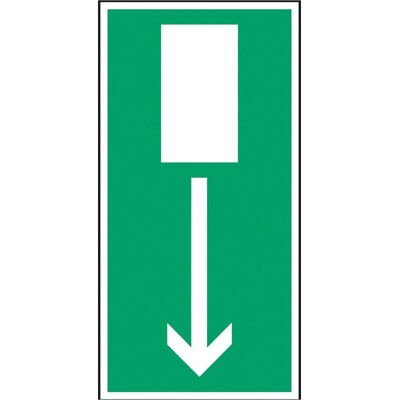 Brady, Sicherheitskennzeichnung, PIC 357-200X400-B7525, Fluchtwegkennzeichnung - Notausgang Brady, Sicherheitskennzeichnung, PIC 357-200X400-B7525, Fluchtwegkennzeichnung - Notausgang