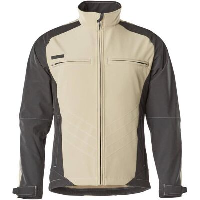 Mascot, Arbeitsjacke, Herren Softshelljacke DRESDEN khaki, schwarz Grösse 2XL (XXL) Mascot, Arbeitsjacke, Herren Softshelljacke DRESDEN khaki, schwarz Grösse 2XL (XXL)