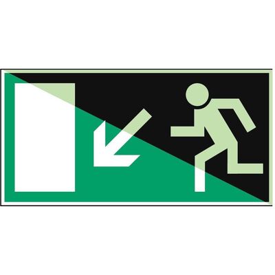 Brady, Sicherheitskennzeichnung, E/X378/NT-SA-PHOLUMC-300x150/1-B, Langnachleuchtende Sicherheitsschilder Brady, Sicherheitskennzeichnung, E/X378/NT-SA-PHOLUMC-300x150/1-B, Langnachleuchtende Sicherheitsschilder