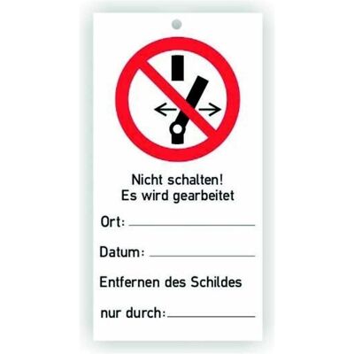 Cimco, Sicherheitskennzeichnung, WAH NS! Cimco, Sicherheitskennzeichnung, WAH NS!